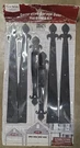 Crown Metalworks Decorative Garage Door Hardware Kit 10049 Fleur Lis - New. Fixed Price $30.00.