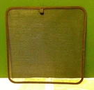 Black Square Hatch Fly Screen 18 1/2" X Snap-in. Fixed Price $29.00.