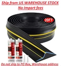 Universal Garage Door Threshold Seal Strip 20FT Kit, Bottom Waterproof Rubber We. Fixed Price $49.97.