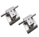 Lot Of (2) Holmes-hally SSL1P Security Slide Bolt Garage, Gate, Door Lock. Fixed Price $34.00.
