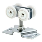-line 7449 Door Roller Assembly, 7/8 In, Convex, Plastic Tires, Steel Brack.... Fixed Price $32.71.