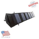 Foldable Solar Panel 18 W 5V High Efficiency Battery Charger Phone. Fixed Price $29.99.