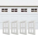 4 Pcs Garage Door Windows Vinyl With Uv Resistant Glass Inse. Fixed Price $197.95.