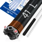 Left Hand Wind Black Cone 2" Garage Door Torsion Spring With Non-s. Fixed Price $124.23.