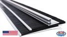 Retsun Double Layer Garage Door Seal Bottom Brush 3+0.91IN Roll Up. Fixed Price $45.67.