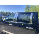 Qaa 12PC Stainless Steel Window Trim Package For 2020-2024 Chevrolet Silverado. Fixed Price $123.87.