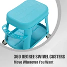 Heavy Duty Garage Removable Rolling Work Seat 300LBS 360-DEGREE Stool W/ Wheels. Fixed Price $56.99.