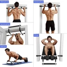 Pull Up Grip Bar Hanging Door Frame 350 Lb Capacity Sturdy Construction Home Gym. Fixed Price $20.00.