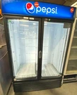 Cooler/qbd CD47-HC 52" 2-SECTION Glass Merchandiser- (2) Left/right Doors. Fixed Price $2900.00.
