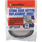 (12)- Thermwell 1/2" X 37" Storm Door Bottom Seal T-shape Replace. Fixed Price $45.69.