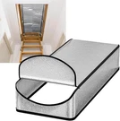 Attic Stairs Insulation Cover, 25"X54"X11" Door Silver. Fixed Price $27.02.