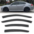 Fits 10-14 Subaru Legacy Sedan 4PCS Window Visors Smoke Acrylic Deflectors Set. Fixed Price $29.99.