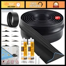 Universal Garage Door Threshold Seal Strip 20FT Kit - Waterproof Rubber Weather. Fixed Price $81.89.