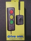 Onn. Led Garage Parking Assistant, 1 Aid Sensor, 3-COLOR Traffic Lig. Fixed Price $18.00.