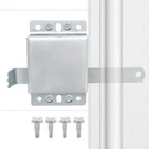 Garage Door Lock, Galvanized Steel Inside Deadlock For Vertical Track, H.... Fixed Price $38.33.