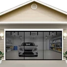 Magnetic Garage Door Screen 16X12FT Cover Closure For 3 Car. Fixed Price $131.17.