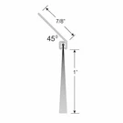 American Garage Door Supply BN4783-94 Brushseal, Sd, Nylon, 7/8-IN X 45 Degree. Fixed Price $132.99.