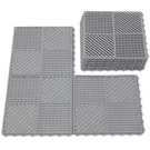 9 Pack Interlocking Drainage Tiles Double Non-slip Mat With Holes.... Fixed Price $49.79.