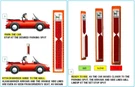 Garage Car Parking Assist Aid/guide - 1 Front & Side Reflector Guides. Fixed Price $7.99.