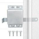 Qzattcaen Garage Door Lock, Galvanized Steel Inside Deadlock For. Fixed Price $21.93.