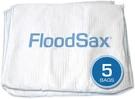 Floodsax Sandless Sandbag, Water Absorbent Barrier, 19" 20", Pack Of 5. Fixed Price $79.99.