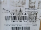 Arrow Tru Line 10 Ball Zinc Garage Door Rollers 7 Inch Stem Sealed 4 Pack Shd. Fixed Price $29.99.