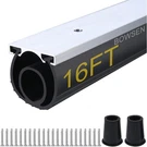 Bowsen Heavy-duty U+o Ring Universal Garage Door 16 Ft, 1-5/8" Width, Black. Fixed Price $90.99.