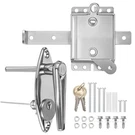 Morningro 1 Set Garage Door Lock Kit Universal L-handle With Inside Side.... Fixed Price $50.94.
