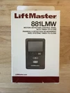 Liftmaster 881LMW Motion Detection Wall Control Panel Garage Opener Timer Close. Fixed Price $33.00.