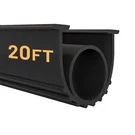 Garage Door Bottom Seal Rubber Weather Stripping Replacement Kit 10FT Dgsl. Fixed Price $62.99.