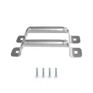 (2 Pcs)garage Door Bottom Lift Handle, Galvanized Steel,garage Hand.... Fixed Price $16.85.