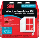 3M 62 In. X 210 Indoor Window Insulation Kit (5-PACK) 2141W-6 Of. Fixed Price $148.22.