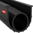 Garage Door Seals Bottom Rubber Weather Stripping 16FT 5/16 Inch T-end Sealed. Fixed Price $23.74.