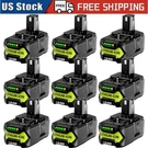 8.0AH For Ryobi 18V Batteries Lithium Battery P108 P107 P190 Cordless Power Tool. Fixed Price $205.99.