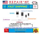 Repair Kit For Sears Craftsman 41AS150-1 Receiver Logic Board. Fixed Price $18.99.