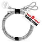 Garage Door Cables For 8 Ft 9 7 Inch Long, Heavy-duty 304 Steel Galvan. Fixed Price $14.84.