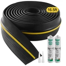 Uimoso Garage Door Threshold Seal Strip 16.5 Ft Universal Bottom Waterproof Pvc. Fixed Price $34.99.