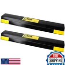 Maxxhaul 16IN Heavy Duty Car Parking Stoppers 2 Pack Reflective Strips Garage. Fixed Price $30.91.