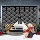 Garage Door Screen Winter Ncidole 9 * 7FT Magnetic Thermal Insulated. Fixed Price $74.46.
