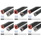 Garage Door Torsion Springs Pair 22/23/24/28/29/30 Inch With Winding Bars. Fixed Price $41.99.