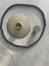 Liftmaster LJ8950W Garage Door Opener Dead Shaft Sprocket Kit Chain #48 041A7280. Fixed Price $45.00.