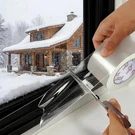 2 Inch X 30 Yards Transparent Window Weather Sealing Tape, Clear Draft Is. Fixed Price $15.19.