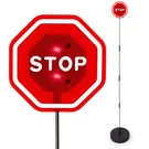 Zone Tech Led Flashing Stop Sign Parking Assistant For Garage, Adjustable Height. Fixed Price $21.99.