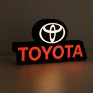 Toyota Led Light Sign 9 Usb Powered Desk Wall Lamp Garage Decor Gift. Fixed Price $34.99.