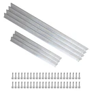 Heavy Duty Garage Door Support Reinforcement Strut Kit 16FT, Silver. Fixed Price $127.62.