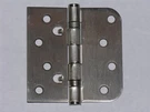 3 Satin Nickel 4X4" Sq 5/8" Radius Corner Ball Bearing Hges US15 Therma Tru. Fixed Price $31.99.