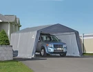 Shelterlogic 12X20X8 Peak Portable Garage 71434 9OZ Gray. Fixed Price $985.00.