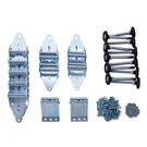 Home Master Hardware Garage Hinge & Roller Tune Up Kit Door.... Fixed Price $48.41.