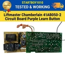 Liftmaster Chamberlain 41AB050-2 Circuit Board Purple Learn Button Only. Fixed Price $47.49.