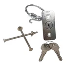 Secure Universal Garage Door Opener Emergency Disconnect Release Key Lock Cable. Fixed Price $15.91.